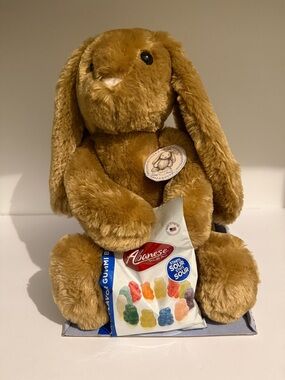 Classic Plush Brown Bunny Stuffed Animal - Cozy Lovey
